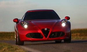 Уникальный свет на Alfa Romeo 4C
